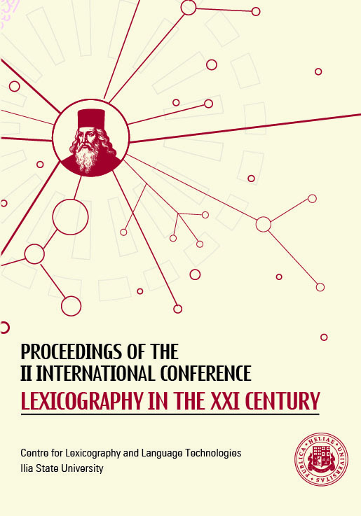 Proceedings of the II International Conference: Lexicography in the XXI Century